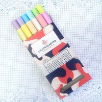 Набір маркерів для малювання GraphMaster B-Pastell, 12шт/уп