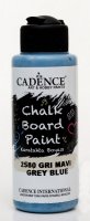 Фарба акрилова для крейдових дощок, "Chalkboard Paint", сірка-синя, 120 мл