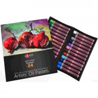 Масляная пастель Premium Artist's Oil Pastel, 24 шт/уп