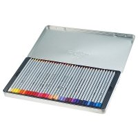 Набір кольорових олівців Marco, металева коробка, 36шт