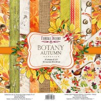 Набір паперу для скрапбукінгу "Botany autumn redesign" 20x20см, 10л.