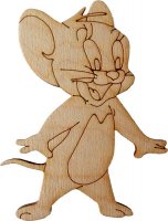 Фигурка деревянная "Джери", 9,8*7,7см