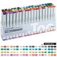 Набір маркерів Copic Sketch Set "A", 72 шт.