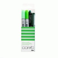 Набір маркерів Copic Ciao Set "Doodle Pack Green"