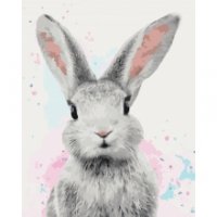 Картина по номерах Цукровий кролик, 40*50см