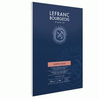 Альбом для акриловых красок Lefranc Acrylic Paper Pad, А4, 300 гр/м2, 15 листов