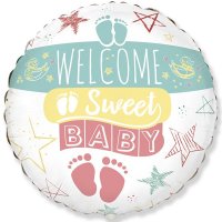 Шар фольга Welcome Sweet Baby
