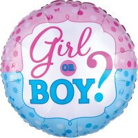 Кулька фольга Гендерний 18" (46 см.) Він чи вона?