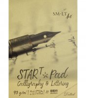 Блок паперу з сіткою для каліграфії та леттерінгу, Smlt Art, A5, 30арк.