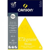 Альбом для ескізів Canson Ca Grain 224 гр., А3, 20 аркушів