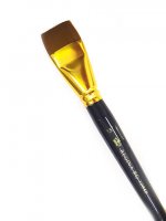 Кисть синтетика плоская флейц Royal blue, №1.5