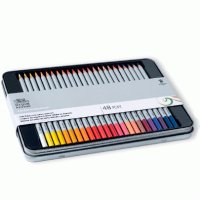 Набор цветных карандашей в металле Winsor&Newton Studio Colection Coloured Penсil, 48 шт