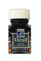 Краска витражная Vitrail Lefranc & Bourgeois, Серый, 50ml