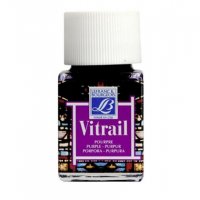 Фарба вітражна Vitrail Lefranc & Bourgeois, Пурпурний, 50ml