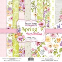 Набор бумаги для скрапбукинга "Spring inspiration" 30*30см, 10л