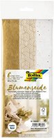 Набор бумага тишью Folia Tissue Paper Mix Gold, Золото Микс, 50х75см, 6 листов