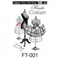Трансфер для тканини Cadenсe Fabric Transfer, 25х35 см, FT-001 Haute Couture