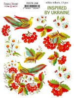 Набір наліпок Inspired by Ukraine "Червона калина" #248