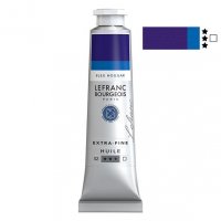 Масляная краска Lefranc Extra Fine 40мл,  #036 Phthalo deep blue (Глубокий синий)