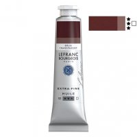 Масляная краска Lefranc Extra Fine 40мл, #110 Transparent brown (Коричневый прозрачный)