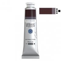 Масляная краска Lefranc Extra Fine 40мл,  #111 Vandyke brown (Темно-коричневый)