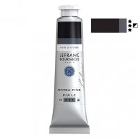 Масляная краска Lefranc Extra Fine 40мл, #269 Ivory black (Черная слоновая кость)
