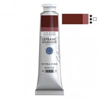 Масляная краска Lefranc Extra Fine 40мл, #769 Tramsparent red ochre (Прозрачная красная охра)
