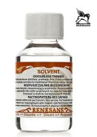 Растворитель без запаха для масляных красок Odourless thinner, 100 мл, Renesans