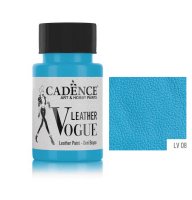 Краска для кожи Cadence Vogue Leather Paint, 50 мл, Бирюзовый