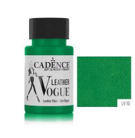 Краска для кожи Cadence Vogue Leather Paint, 50 мл, Зеленый