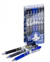 Ручка "Пиши-стирай" автоматическая, Sonic Fighter, Синяя, 0.5мм