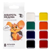 Акварель медова, 8 кол.