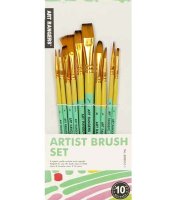 Набор кистей Art Ranger Mint синтетика, 10шт