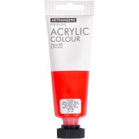 Краска акриловая Art Ranger, "Brilliant red", 75мл