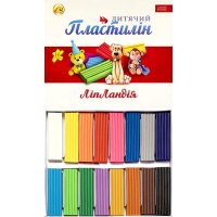 Пластилин детский "Липляндия" Гамма, 16 цв., 320г