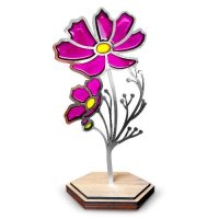 Набор для витражной живописи "Лепестки лета"