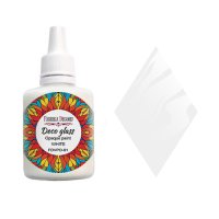 Краска витражная непрозрачная Deco Glass, Белый, 30мл