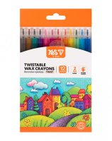 Набор восковых карандашей  Yes Orange Line 12 шт