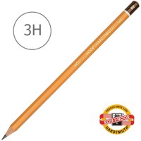 Карандаш графитный Koh-I-Noor HARDTMUTH, 1500 3H Карандаш графитный Koh-I-Noor HARDTMUTH, 1500 3H