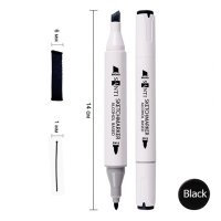 Маркер спиртовой Santi Professional, черный