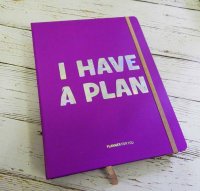 Планер "I have a plan", фиолетовый