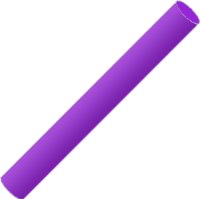 Полимерная глина Bebik, фиолетовая, 17г