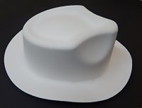 Заготовка "Шляпа-федора", картон, 30х26см
