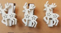 Прищепки для декора "Олень" Прищепки для декора "Олень"