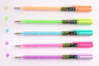 Набір кольорових гелевих ручок "Amazing color", 5шт/уп