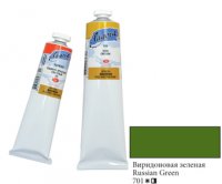 Краска масляная Ладога, Виридоновая зеленая, 46мл