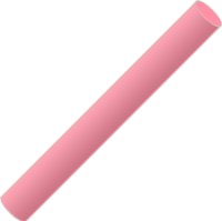 Полімерна глина Bebik, ясно-рожева флуоресцентна, 17г
