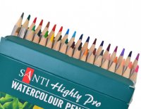 Набір акварельних олівців Highly Pro Santi, 36 шт/уп
