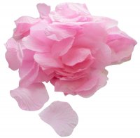 Штучні пелюстки троянд рожеві