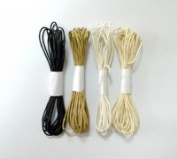 Набір кольорових шнурів "Ніжна пастель", 4*3м